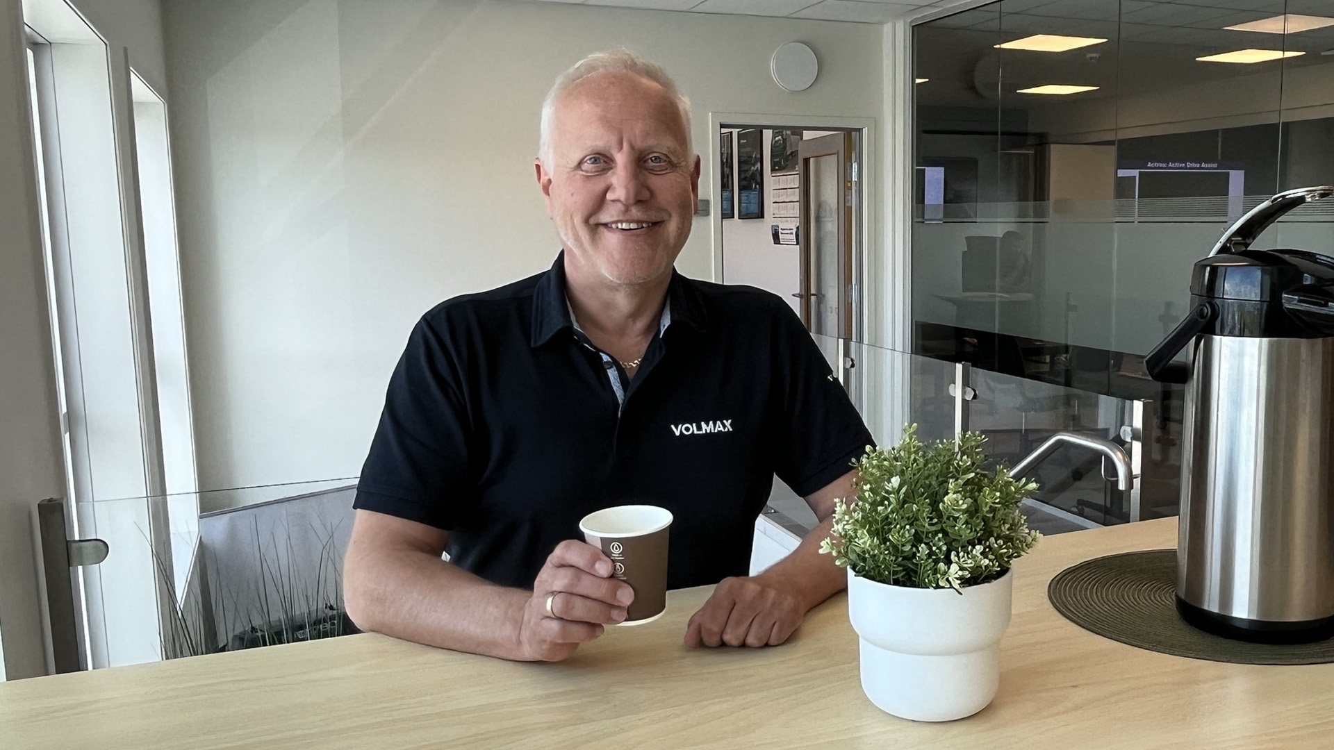Transportkonsulent Hans Trygve Linnerud ved Volmax Hamar